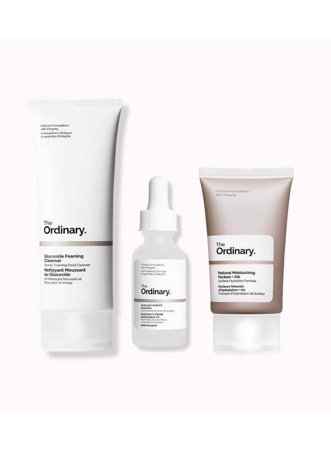 ذا اورديناري مجموعة علاج حب الشباب العادية - Image 3